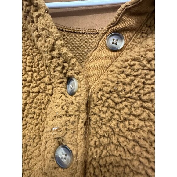 Aerie women’s size small Sherpa brown sweater - Picture 5 of 12
